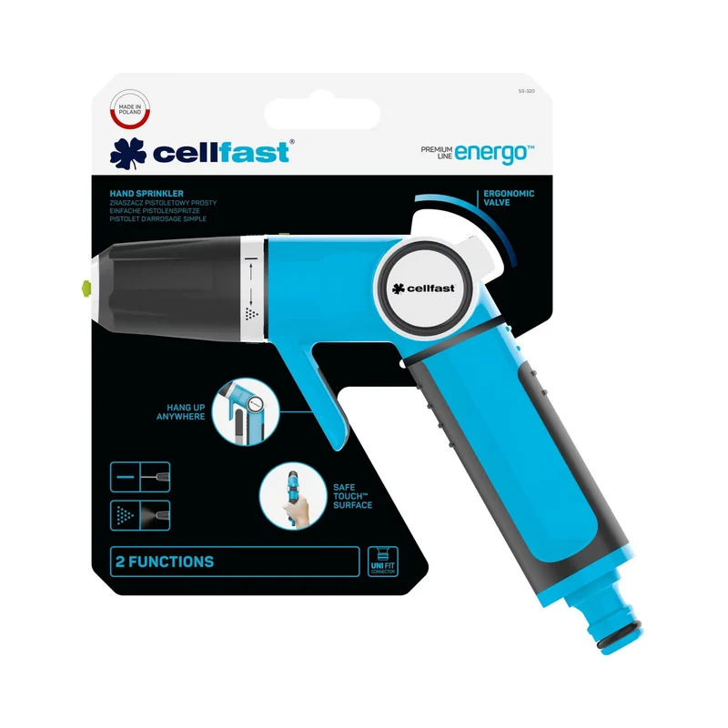 Pistol de stropit cu debit reglabil ENERGO™  CELLFAST 2