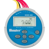 Блок управления поливом автономный 9 V, 4 зоны NODE-400 (на батарейках)  HUNTER