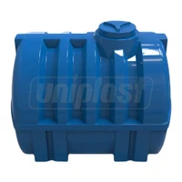 Rezervor apa 2000 L orizontal, oval (albastru) cu stut D. 1", fortat 177x132x138 cm (D. 37 cm) 2