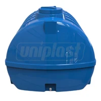 Rezervor apa 2000 L orizontal, oval (albastru) cu stut D. 1", fortat 177x132x138 cm (D. 37 cm) 3