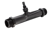 Injector D. 1.1/2" Venturi Consum: 4.31-12.73 m³/h, 0.7-9.5 bar, putere de aspirare: 49-680 LPH (negru)  UNITAPE