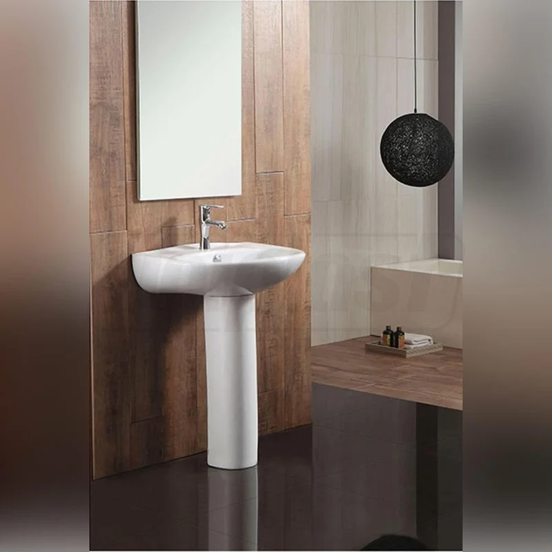 Lavoar cu piedestal semirotund 58 x 48 x 83 cm TR3009 (cu suport in set)  CERANO 3