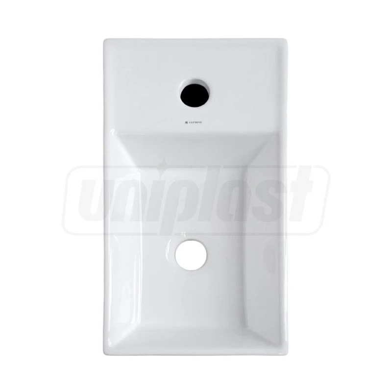 Lavoar dreptunghiular pe blat 405 x 220 x 95 mm, baterie pe dreapta TR41355  CERANO 2