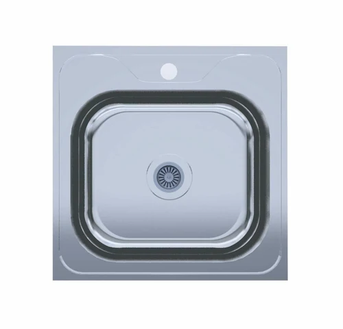 Chiuveta de bucatarie inox 0.6 mm (satin) 50/50 cm 5050