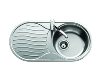 Мойка кухонная нержавеющая 0.8 мм (decor) 44/79 см правая 4479 R