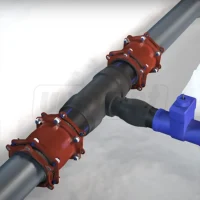 Mufa larga toleranta  D.425 (432-464) MULTI/JOINT® 3007  +GF+ 3