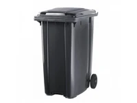 Cos pentru transportarea deseurilor  360 L pe roti (negru) HE