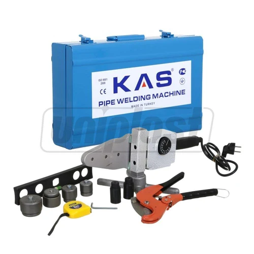 Аппарат для сварки ППР D. 20-40, 1550 W (+ ножницы, насадки, рулетка)  KAS