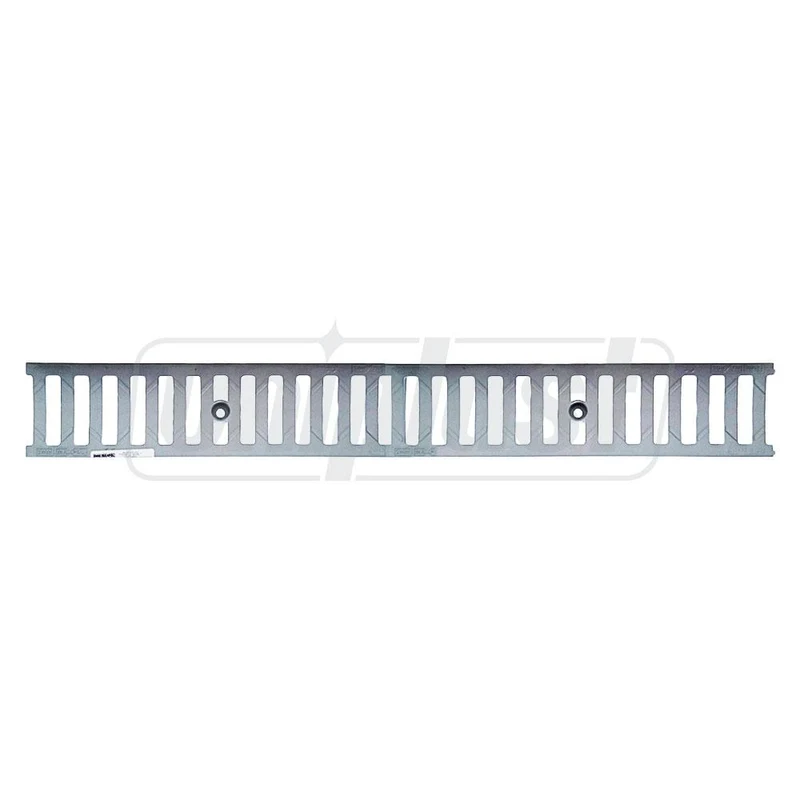 Gratar canalizare din otel galvanizat fara rigola A15 1000x126 mm Art. 1700  ZMM MAXPOL 2