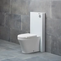 Бачок-инсталляция WC стеклянный (белый) (3291)  EGE VITRIFIYE 3