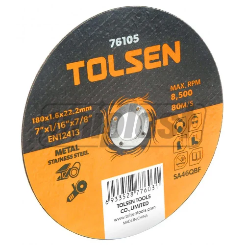 Диск по металлу 105 x 1.2 x 16 мм  TOLSEN