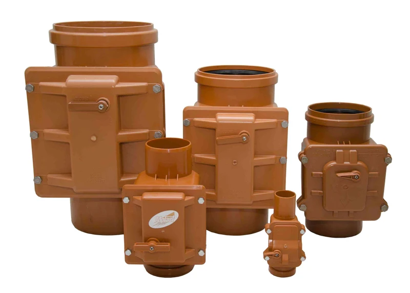 Clapeta de sens unic D.160 PVC  MPLAST 4