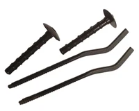Suport calorifer (negru mat) 170 mm x 7  EC 2