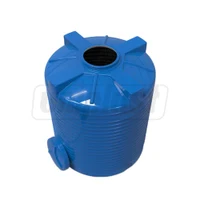 Rezervor apa 3000 L vertical, oval (albastru) cu stut D. 2" 151x189 cm 3