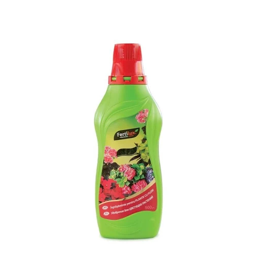 Ingrasaminte minerale pentru plante cu flori 0.5 L  FERTILUX