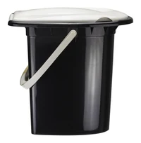Ведро WC 16 л, пластиковое с крышкой M2459 2