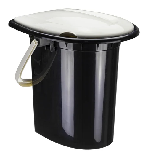 Caldare WC 16 L plastic cu capac M2459