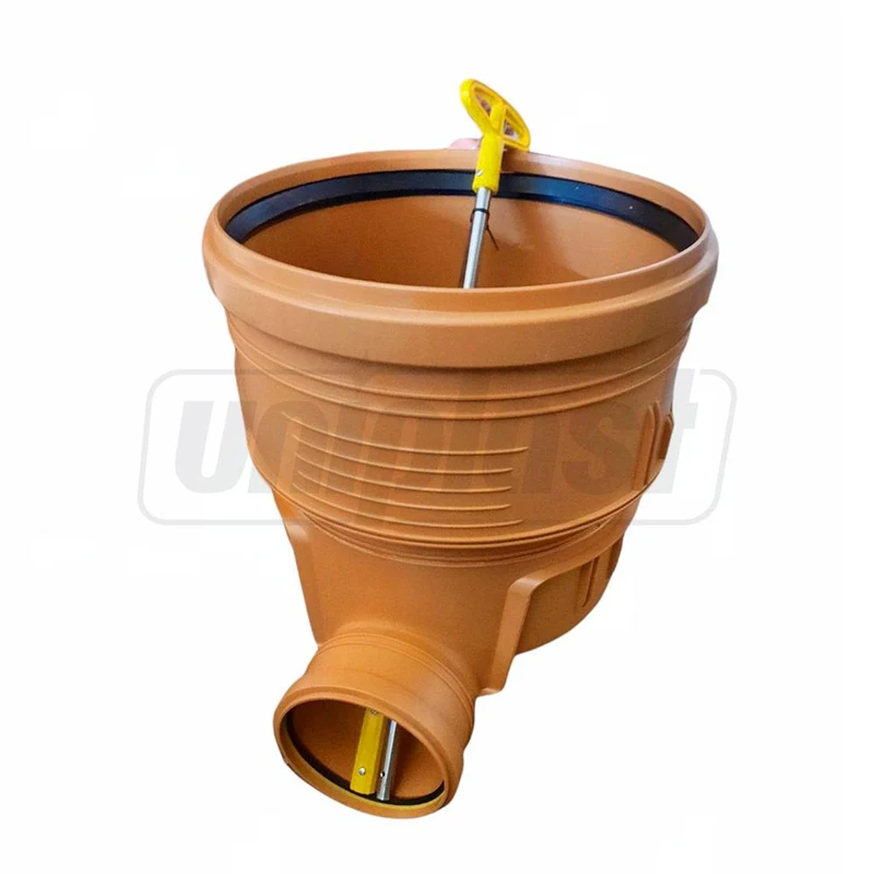 Baza camin de inspectie PP D.400/160 H=526 mm (1 intrare/1 iesire) K40P16ZB  KARMAT 2