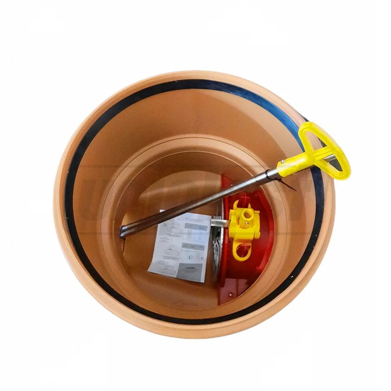 Baza camin de inspectie PP D.400/160 H=526 mm (1 intrare/1 iesire) K40P16ZB  KARMAT 3