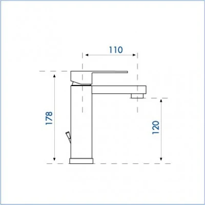 Baterie lavoar DAS 10 SM27 verticala (95012700)  SOBIME 2