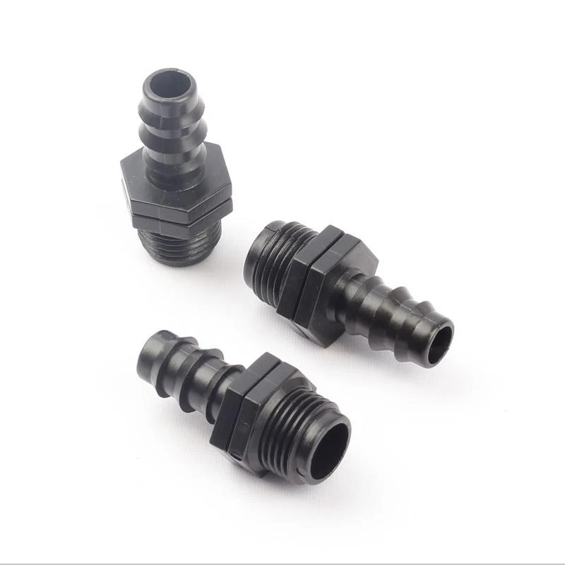 Adaptor cu portfurtun D. 20x1/2" FE (negru) 2