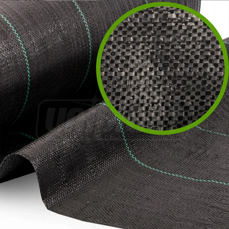 Agrotextil  90 g/m² (negru cu linie verde) (3.2 m х 10 m)  UNITAPE 3