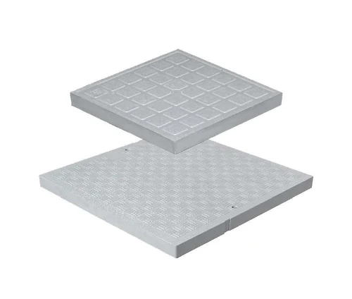 Capac pentru cutie "TOP" PVC 550x550 mm (gri)  MUFLESYSTEM