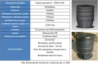 Колодец ПЭ для водомера D. 500  H=820 мм с крышкой (H=80 мм) EM 2