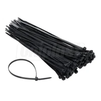 Coliere din nailon pentru cablu PL 3 x 100 mm (negre) (100 buc.)