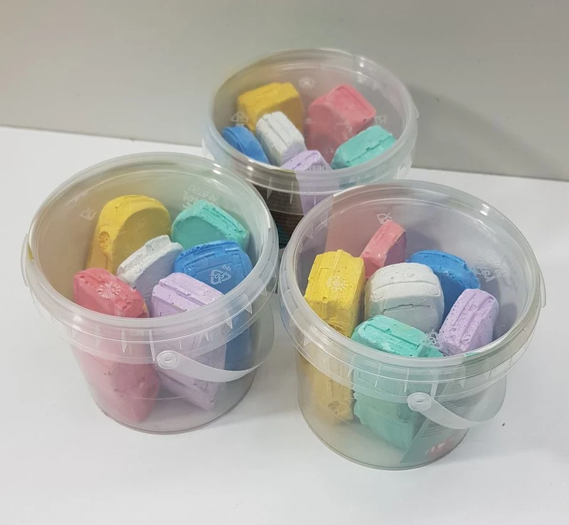 Creta colorata pentru asfalt (6 buc.) 5