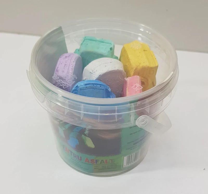 Creta colorata pentru asfalt (6 buc.) 3
