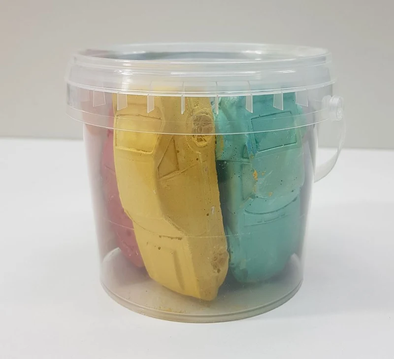 Creta colorata pentru asfalt (6 buc.) 4