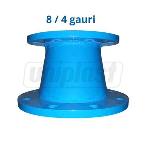 Reductie fonta cu flanse D. 80 x 65 L=200 mm (8/4 gauri)  MB
