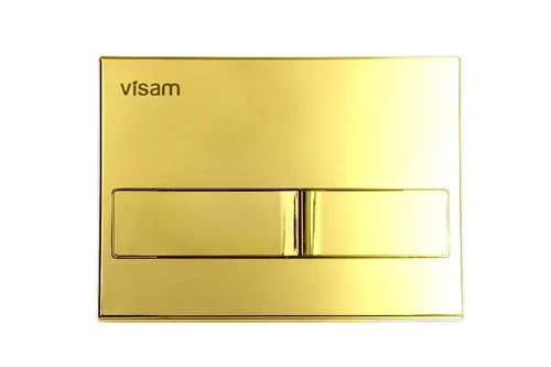 Buton actionare rezervor (incorporabil) KARINA (auriu lucios) (Gold)  VISAM