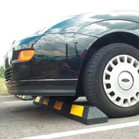 Opritor de protectie din cauciuc pentru parcari auto 1830 mm (4 bolturi in set) 2