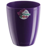 Вазон ORHIDEIA TWIN 2 л (фиолетовый) 619292 2