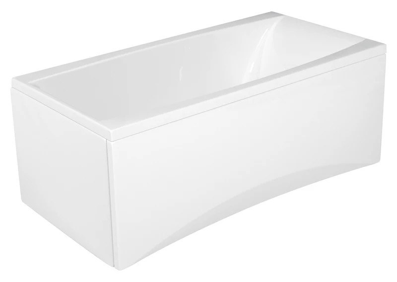 Сada de baie din acril CERSANIT Virgo 150 x 90 cm dreapta asimetrica (5435) 2