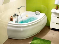Сada de baie din acril CERSANIT Joanna 150 x 95 cm dreapta asimetrica (1030) 3