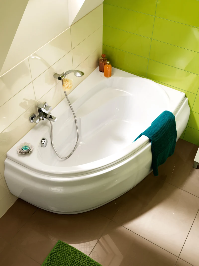 Сada de baie din acril CERSANIT Joanna 150 x 95 cm dreapta asimetrica (1030) 4