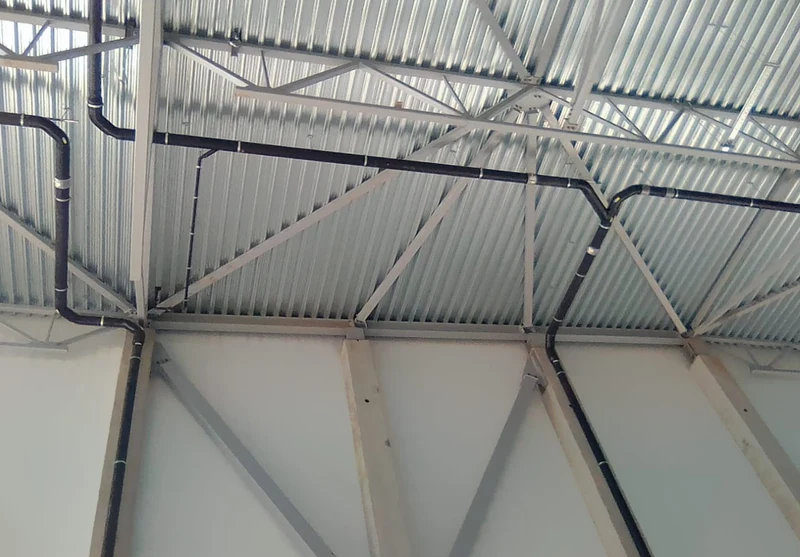 Труба для ливневой канализации D.160 PE100 x 6.2 SM EN L=3 м  rain_water 3