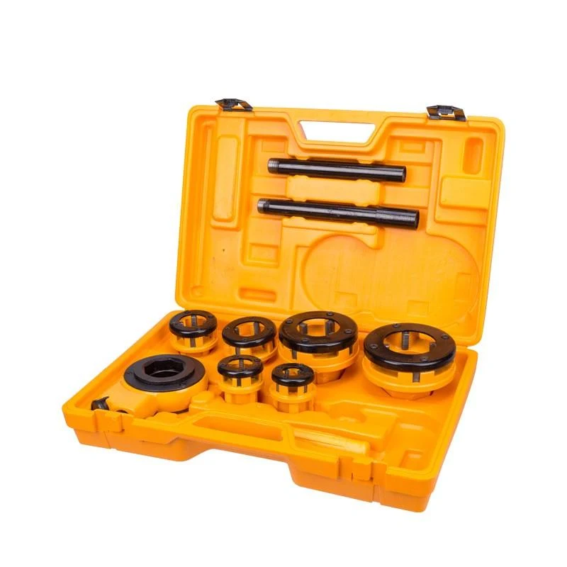 Комплект для нарезки резьбы 1/2", 3/4", 1", 1.1/4", 1.1/2", 2" Professional  DINGQI 4