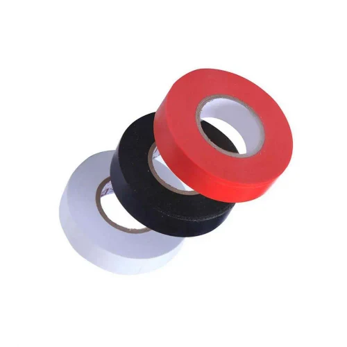Banda izolatoare PVC 19 mm x 9.15 m (alba)  TOLSEN