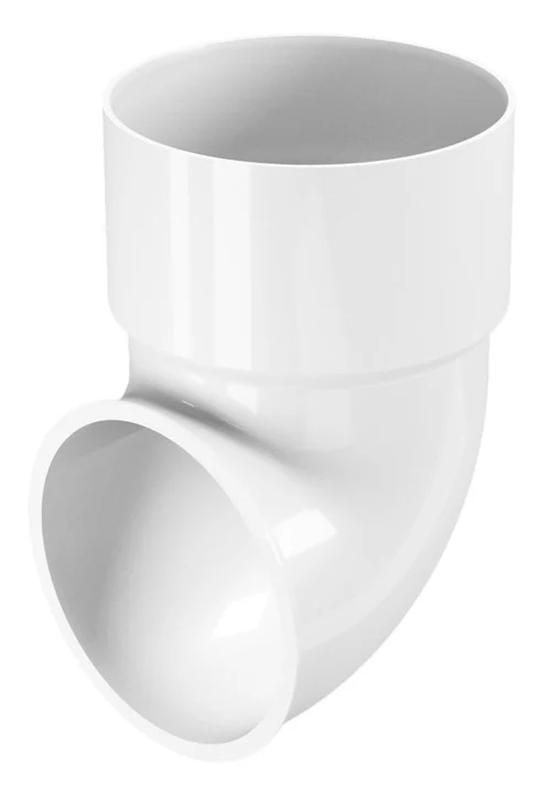 Gura de scurgere PVC DN80  Devorex  alb