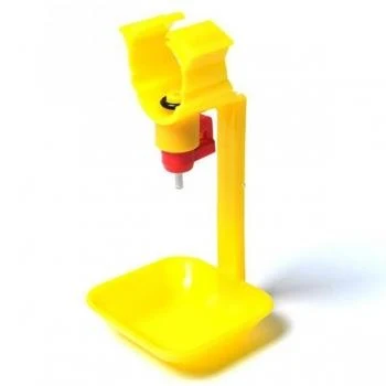 Adapatoare cu niplu 360° A3 din plastic pentru pasari (detinator galben)