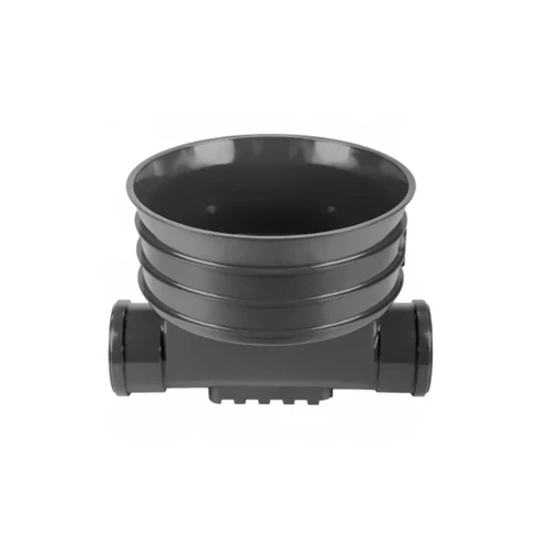 Baza camin de inspectie PP D.315x160 H=425 mm (1 intrare/1 iesire D.160) (negru) Akna  BTH