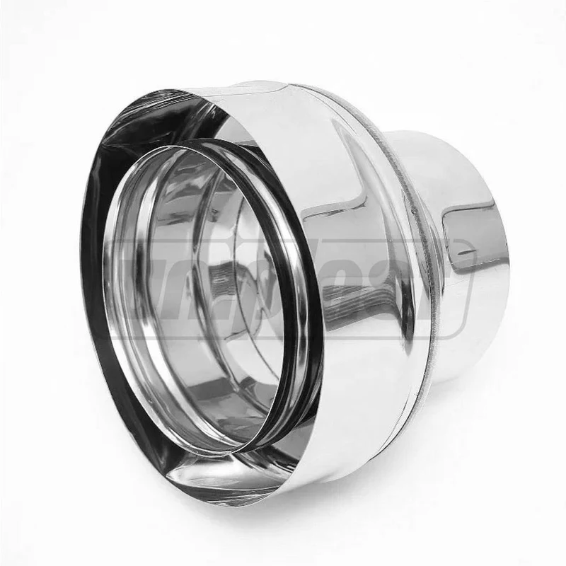 Переход для дымохода D.150 x 210 0.5 мм  FERRUM f3708 3