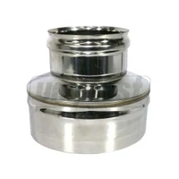 Переход для дымохода D.150 x 210 0.5 мм  FERRUM f3708