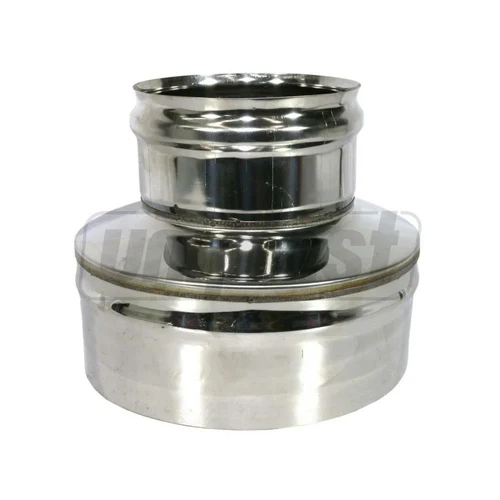 Переход для дымохода D.150 x 210 0.5 мм  FERRUM f3708