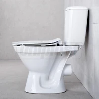 Compact 3-5 L cu alimentare inferioara Cersania Simple On Slim cu capac duroplast 103889  CERSANIT 2