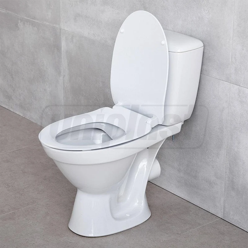 Compact 3-5 L cu alimentare inferioara Cersania Simple On Slim cu capac duroplast 103889  CERSANIT 3